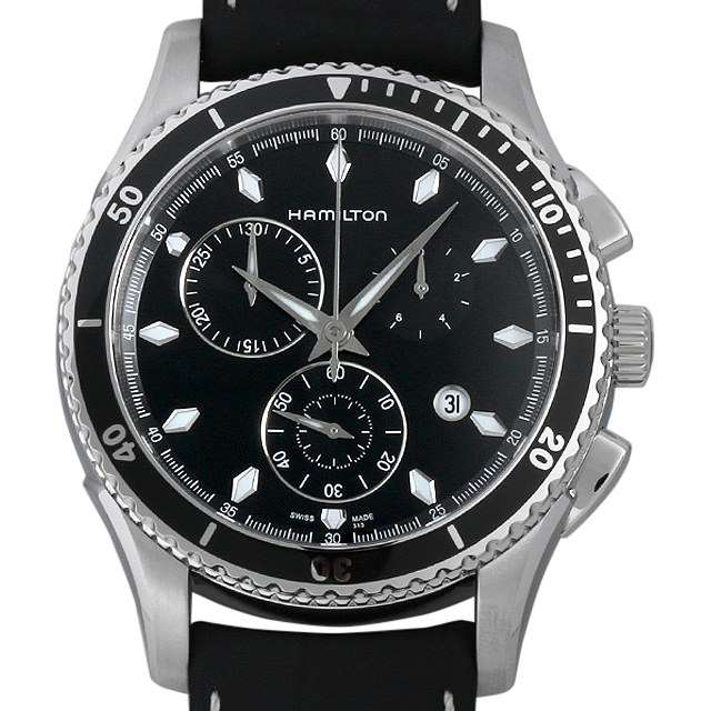 ジャズマスター シービュークロノ クォーツ H37512731 メイン画像