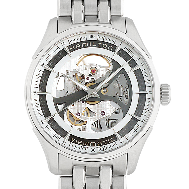 ジャズマスター ビューマチック スケルトン ジェント H42555151 メイン画像