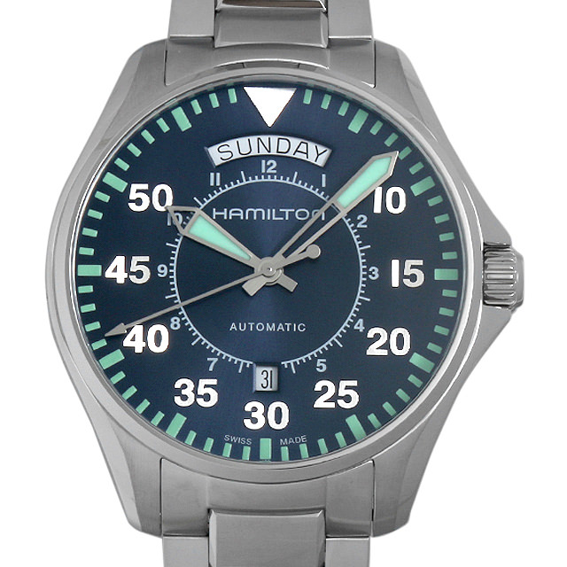 Khaki Pilot Day Date Auto H64615145 Main Image