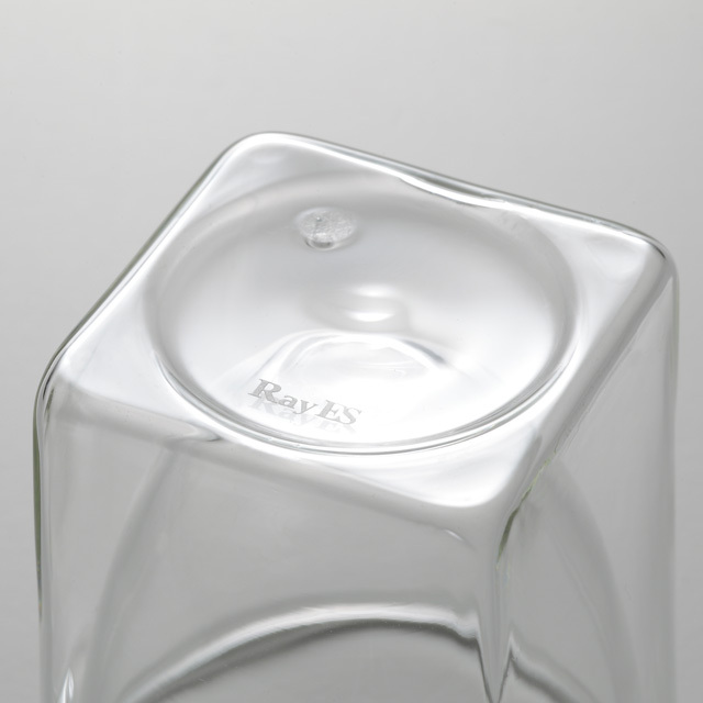 RayES/レイエス ダブルウォールグラス RDS-004S 80ml 004S 底面 rayes レイエス ダブルウォールグラス