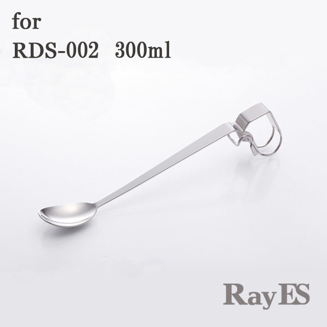 クリップ式チタンスプーン　レイエスダブルウォールグラス