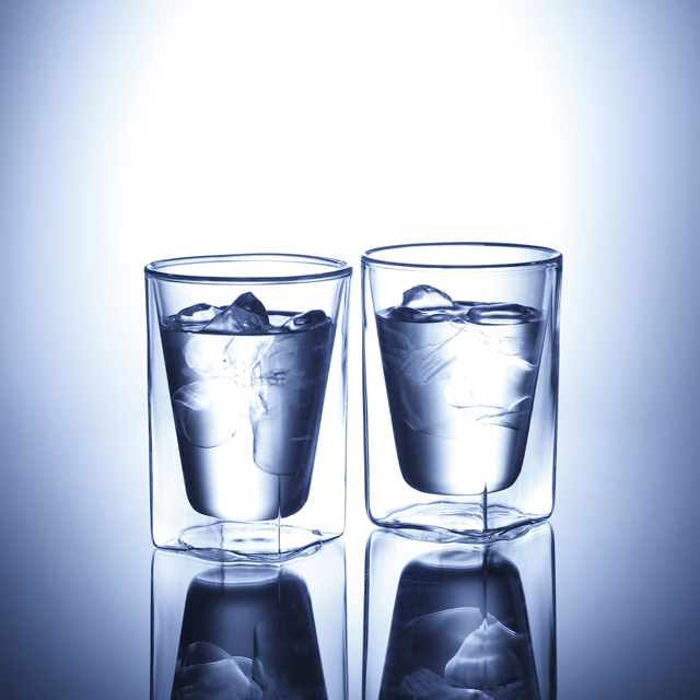 ダブルウォールグラス　rayes　rds-002　２個入り