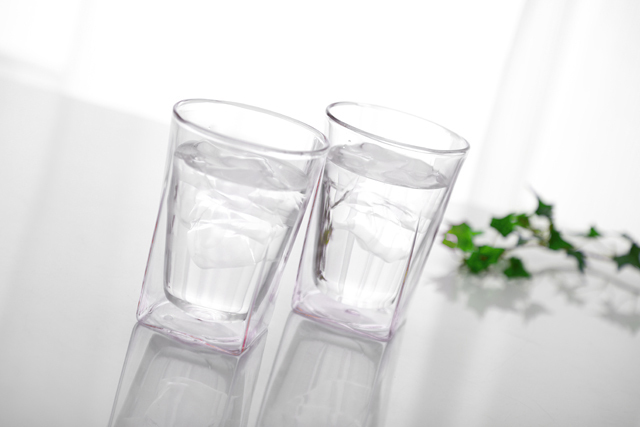 イメージ　ペア　ミスト　ピンク　pink　カラー　シリーズ　color series　rayes レイエス　ダブルウォールグラス