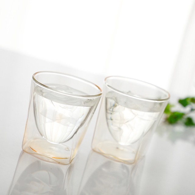 イメージ　ペア　ミスト　オレンジ　orange　カラー　シリーズ　color series　rayes レイエス　ダブルウォールグラス