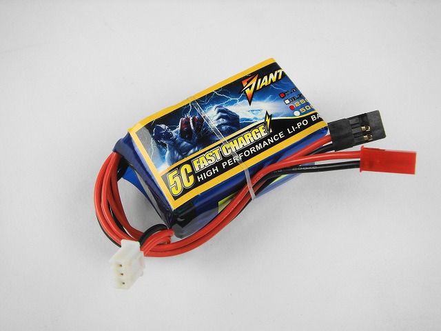 Ｌｉｐｏ７．４V-１８００mAhＧＰ受信機用