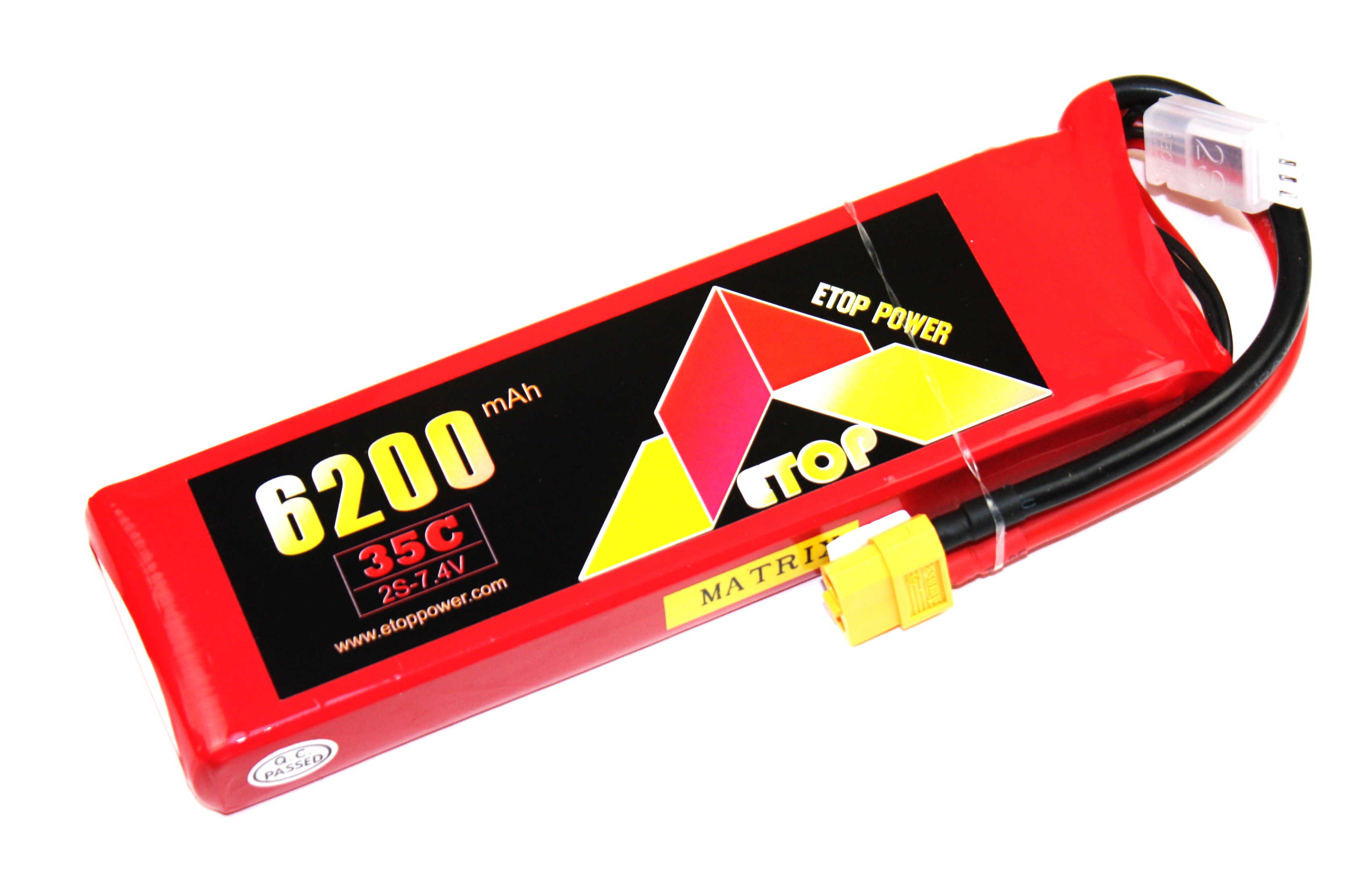 Ｌｉｐｏ　２Ｓ-６２００ｍＡｈ（３５Ｃ）ＸＴ６０- Ｅ－Ｔｏｐ　Ｐｏｗｅｒ