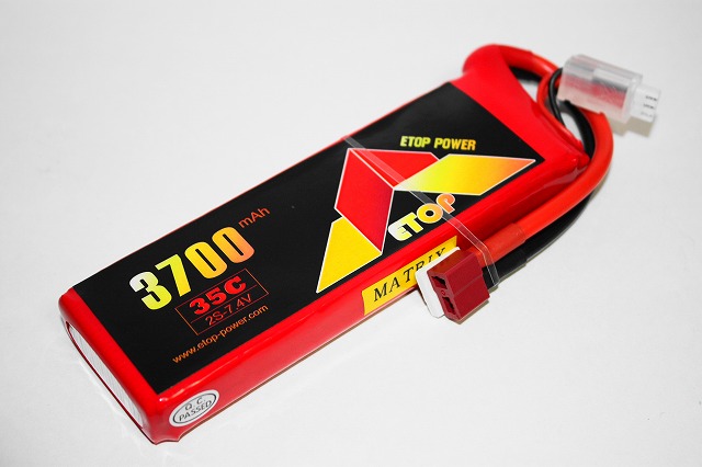 Ｌｉｐｏ　２Ｓ-３７００ｍＡｈ（３５Ｃ）- Ｅ－Ｔｏｐ　Ｐｏｗｅｒ