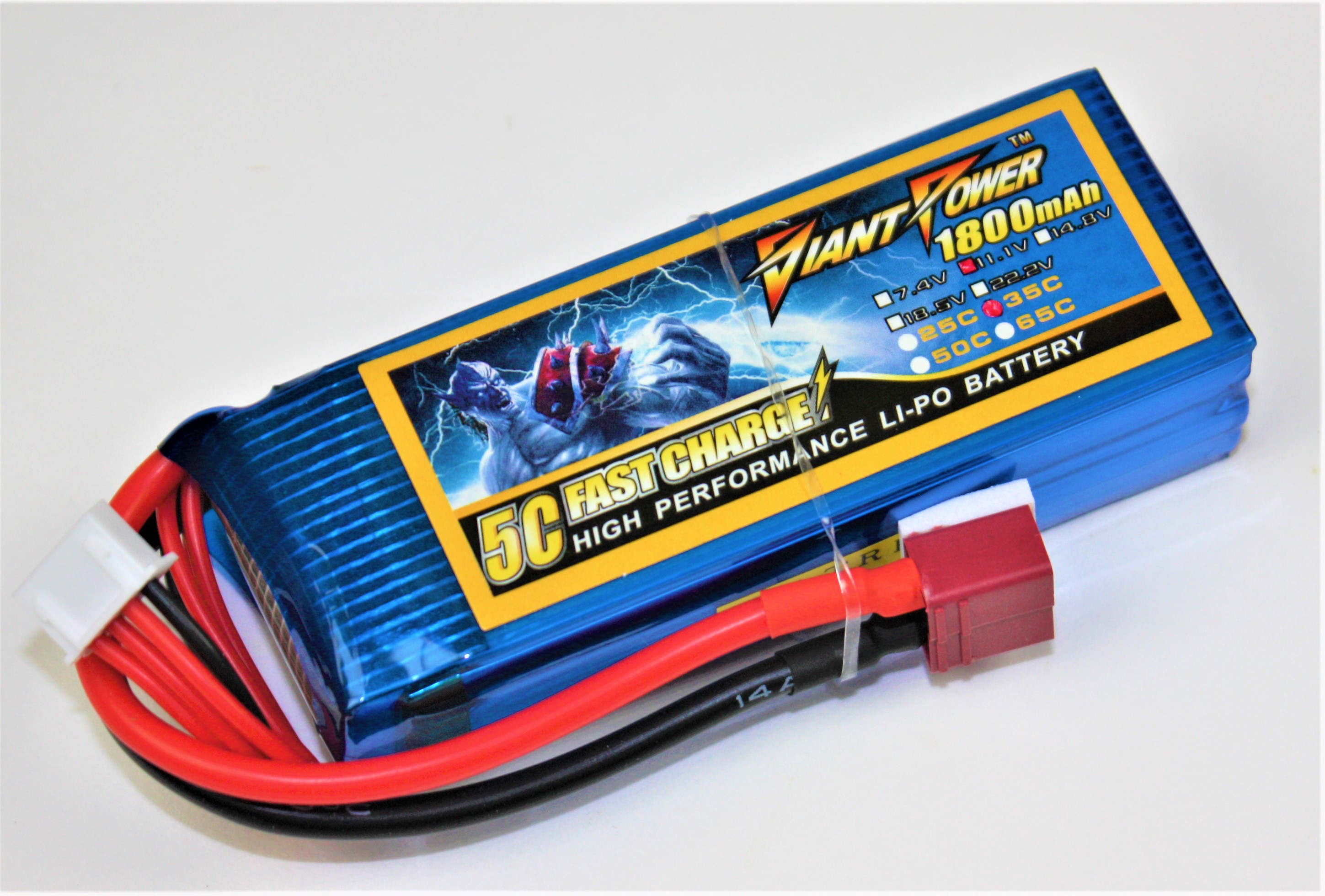 Ｌｉｐｏ　３Ｓー１８００mAh（３５C)-ＧＰ