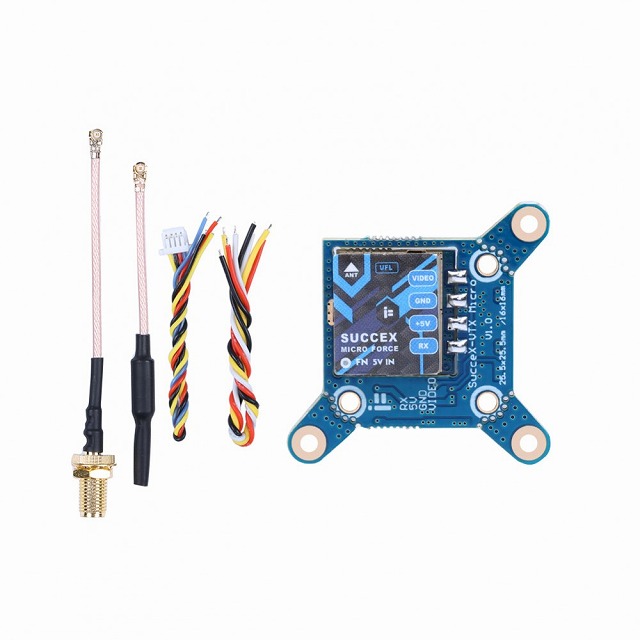 SucceX Micro Force 5.8G 300mW with 3P-Extension Adapter mount (iFlight)