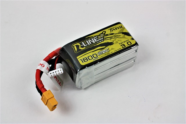 Ｌｉｐｏ　４Ｓー１８００mAh（１２０C)　TATTU