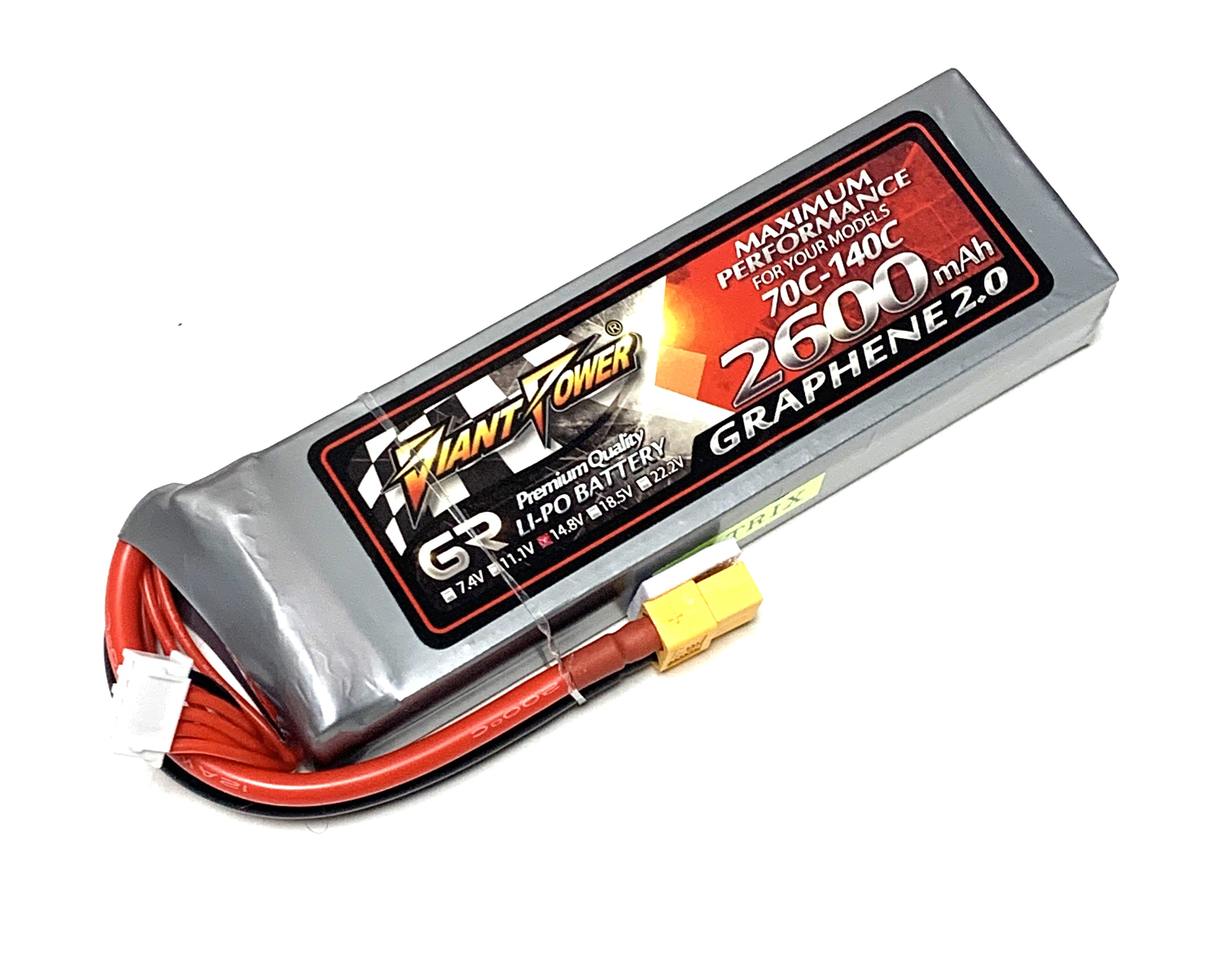 Ｌｉｐｏ　４Ｓー２６００mAh（７０C）　ＤＩＮＯＧＹ　ＧＲＡＰＨＥＮ　２．０
