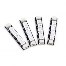 Programmable RGB 5 LED lights(4pcs)
