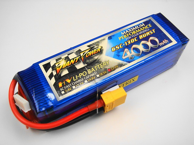 Ｌｉｐｏ　６Ｓー４０００mAh（６５Ｃ)ＧＰ
