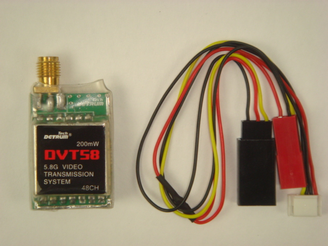 DETRUM 5.8G 200mW FPV Video Transmitter