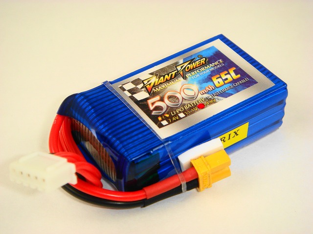 Ｌｉｐｏ　４Ｓー５００mAh（６５Ｃ）ーGiant- Power
