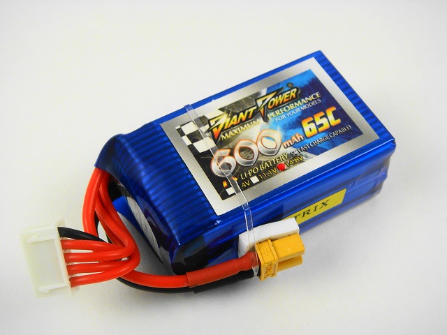 Ｌｉｐｏ　４Ｓー６００mAh（６５Ｃ）ーGiant- Power