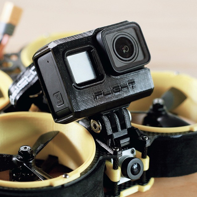 GoPro hero ８　アジャスタブル（０～６０度）カメラマウント（Green Hornet & Bumble Bee用）