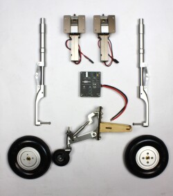 零式戦闘機５２型（コンポジット機)用２モード電動リトラクトセット２０２５
