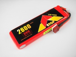 Ｌｉｐｏ　３Ｓ-２６００mAh（３５Ｃ）　Ｅ－Ｔｏｐ　Ｐｏｗｅｒ