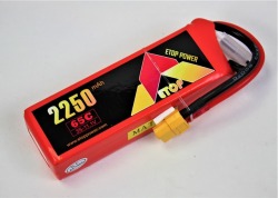 Ｌｉｐｏ　３Ｓ-２２５０ｍＡｈ（６５Ｃ）ＸＴ６０付き　Ｅ－Ｔｏｐ　Ｐｏｗｅｒ