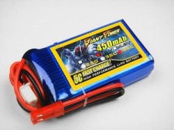 Ｌｉｐｏ　３Ｓー４５０mAh（５０C)－Ｇｉａｎｔ　Ｐｏｗｅｒ