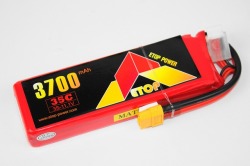 Ｌｉｐｏ　３Ｓ-３７００mAh（３５Ｃ）　ＸＴ６０付き　Ｅ－Ｔｏｐ　Ｐｏｗｅｒ