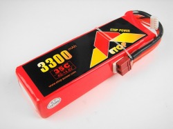 Ｌｉｐｏ　４Ｓー３３００mAh（３５Ｃ）　Ｅ－Ｔｏｐ　Ｐｏｗｅｒ
