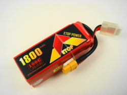 Ｌｉｐｏ　４Ｓー１８００mAh（１００C)　Ｅ－Ｔｏｐ　Ｐｏｗｅｒ