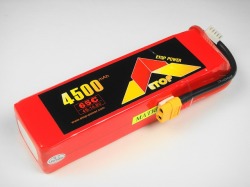 Ｌｉｐｏ　４Ｓー４５００mAh（６５C)　XT６０付き　Ｅ－Ｔｏｐ　Ｐｏｗｅｒ