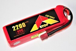 Ｌｉｐｏ　４Ｓー２２００mAh（４５Ｃ）　Ｅ－Ｔｏｐ　Ｐｏｗｅｒ