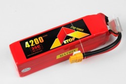 Ｌｉｐｏ　４Ｓー４２００mAh（３５Ｃ）ＸＴ６０付き（Ｂ）　Ｅ－Ｔｏｐ　Ｐｏｗｅｒ