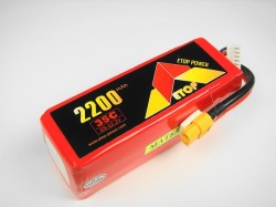 Ｌｉｐｏ　６Ｓー２２００mAh（３５Ｃ）　ＸＴ６０　Ｅ－Ｔｏｐ　Ｐｏｗｅｒ　