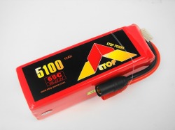 Ｌｉｐｏ　６Ｓー５１００mAh（６５Ｃ）ＡＳ１５０付き　Ｅ－Ｔｏｐ　Ｐｏｗｅｒ　