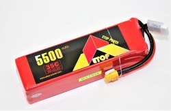 Ｌｉｐｏ　６Ｓー５５００mAh（３５Ｃ)ＸＴ６０付き　Ｅ－Ｔｏｐ　Ｐｏｗｅｒ　