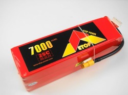 Ｌｉｐｏ　６Ｓー７０００mAh（２５C)　ＸＴ６０　Ｅ－Ｔｏｐ　Ｐｏｗｅｒ　