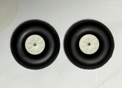 軽量プラスティックホイールタイヤ８９ｍｍ(２個）