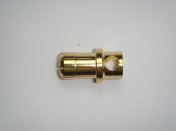 ８ｍｍゴールドコネクター（オス）先割れタイプ
