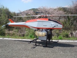 農薬散布ヘリMX620