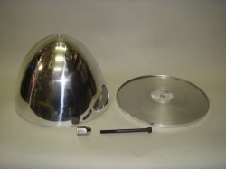 ＢＦ１０９メッサーシュミット５０ｃｃ用スケールスピンナー(３枚ペラ用）