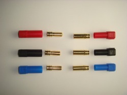 ＸＴ１５０：コネクター（６ｍｍ）３色セット