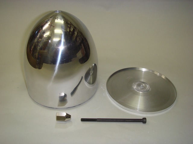 Ｆｗ－１９０・Ｄ９．５０ｃｃ用スケールスピンナー(３枚ペラ用）