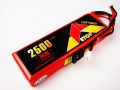 Ｌｉｐｏ ７．４Ｖ-２５００mAh(３Ｃ)受信機用（角型）　Ｅ－Ｔｏｐ　Ｐｏｗｅｒ