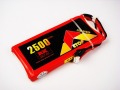 Ｌｉｐｏ ７．４Ｖ-２５００mAh(３Ｃ)受信機用（平型）　Ｅ－Ｔｏｐ　Ｐｏｗｅｒ