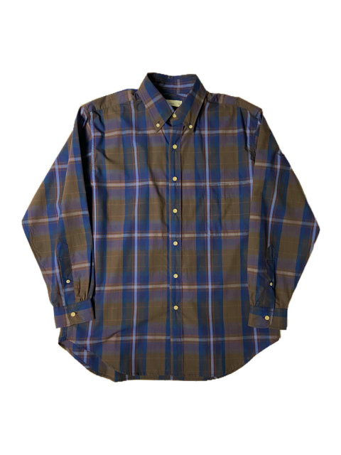 rdv o globe チェックシャツ rdv o globe◇長袖シャツ/リネン混