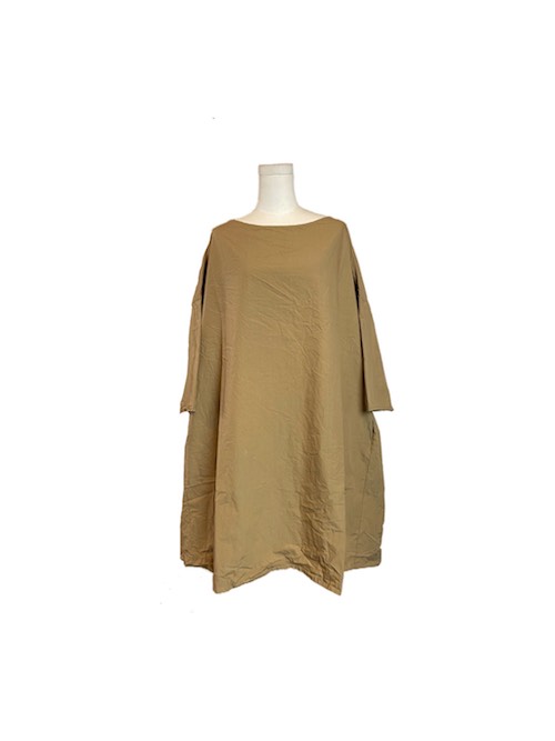 【SALE 30%OFF】ALBUM DI FAMIGLIA/BOATNECK DRESS TC［25S31-182］ [34-251-0006]
