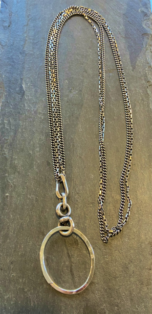 ≪New Arrival≫WERKSTATT:MUNCHEN/NECKLACE KEYRING[M3971][49-003-036]