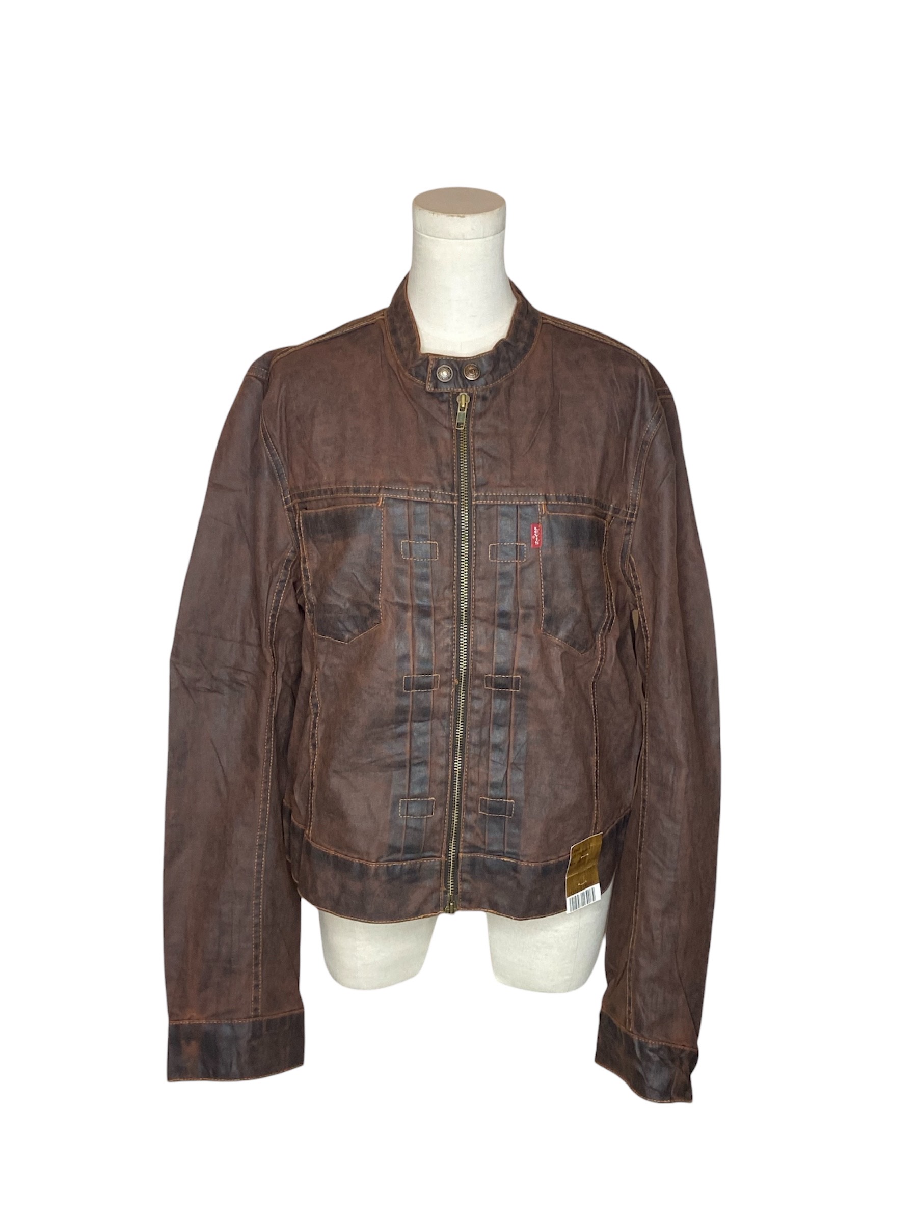 ≪New Arrival≫rdv o globe selection LEVIS CANVAS MOTO Womens Blouson[49-003-044]