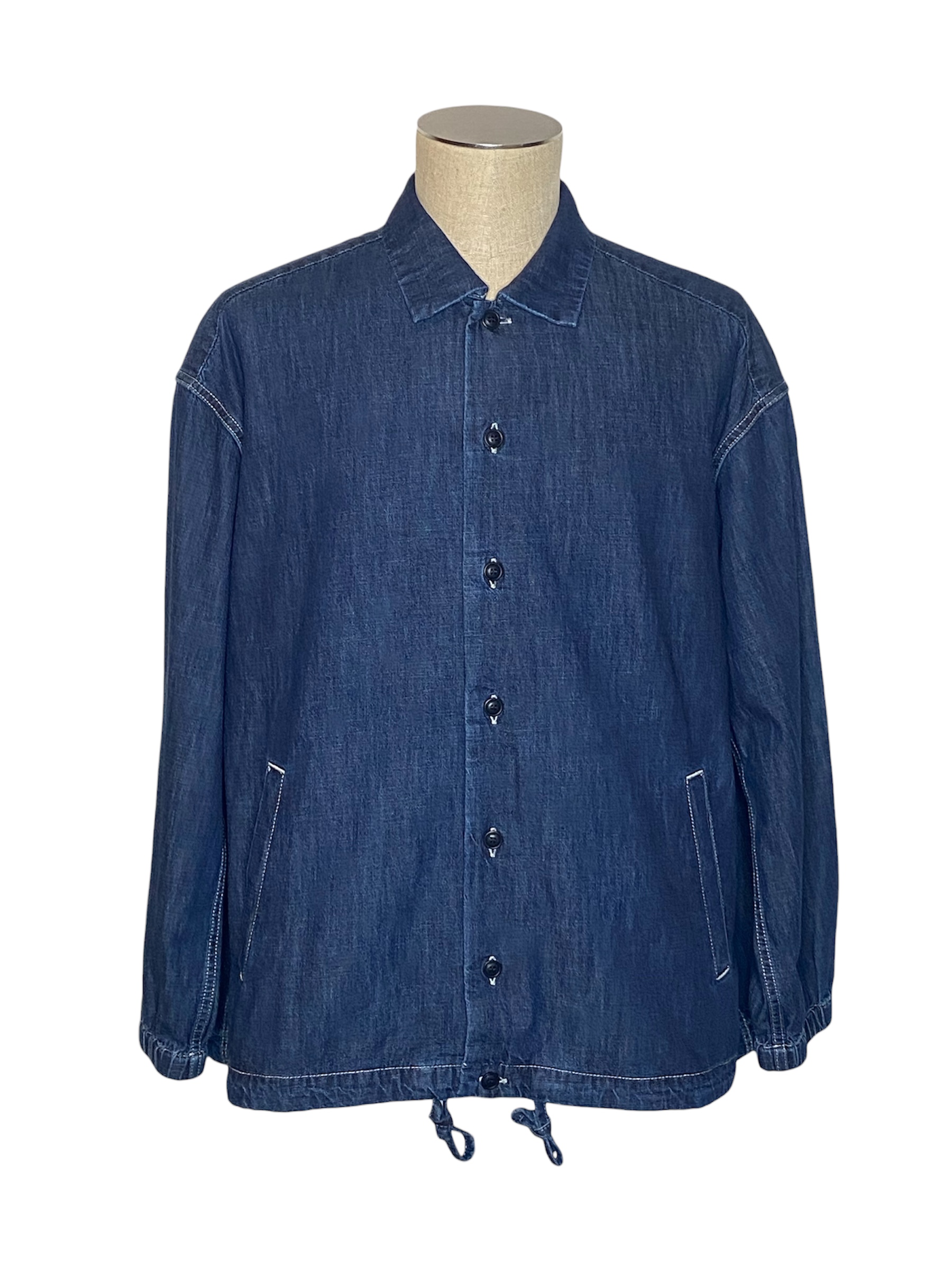 ≪New Arrival≫CASEY CASEY/SHIRTS/EUDES DENIM SHIRTS/L COT[26HC317] [21-261-001]