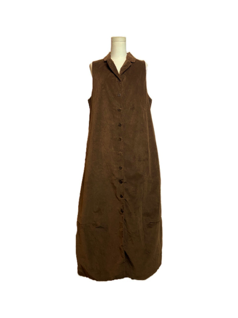 【SALE 30%OFF】ALBUM DI FAMIGLIA/LONG SLEEVELESS DRESS V［24W31/211］ [34-242-0009]