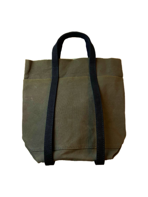 AMIACALVA/A-155/LIGHT OUNCE CANVAS TOTE(TS)B/K [AMI-003-008]